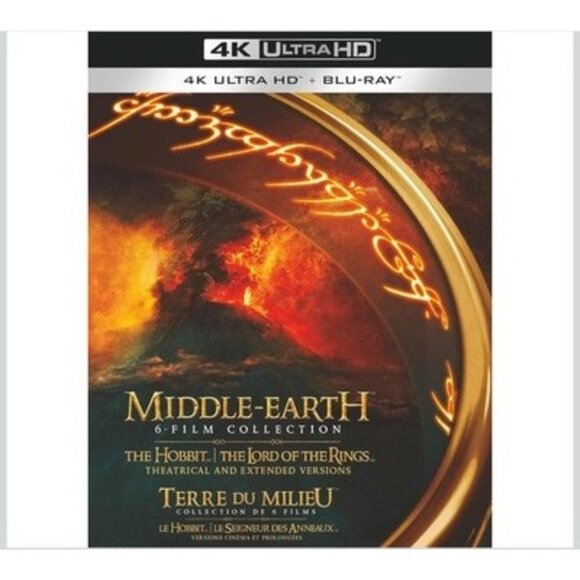Other - Middle-Earth 6-Film Collection Extended & Theatrical (4K UHD + Blu-ray) *NEW*